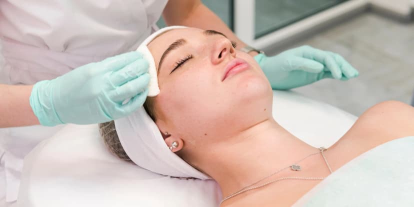 Kompletní kosmetické ošetření vč. masáže obličeje a dekoltu