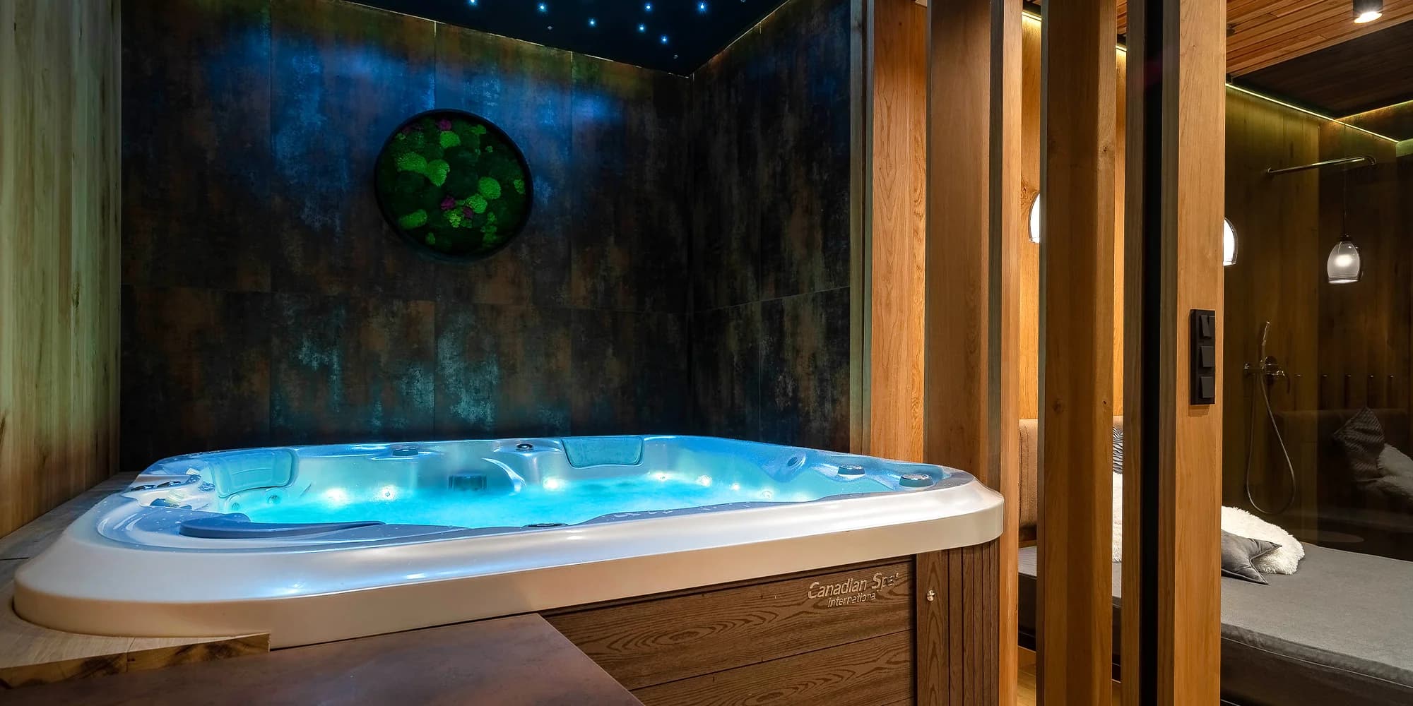 Privátní wellness apartmány na 120 min.: vířivka, sauna i relax zóna